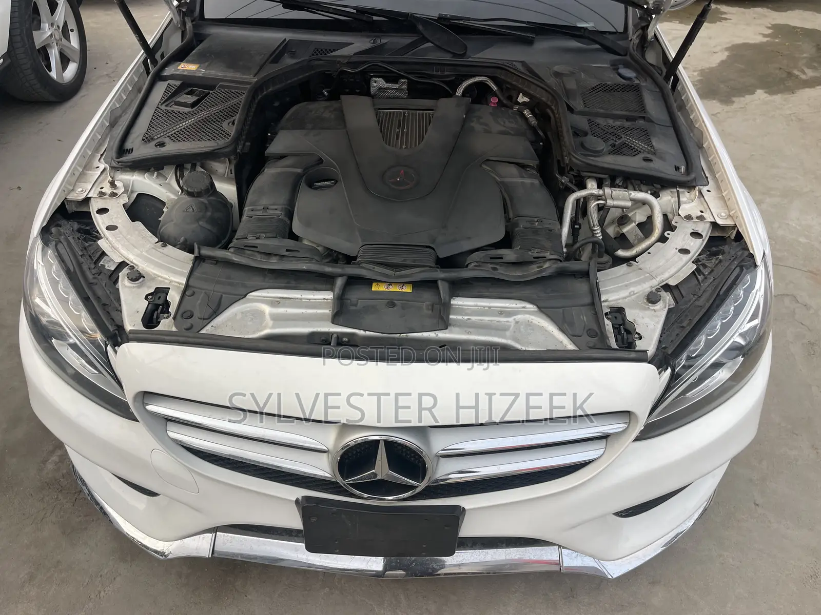 Mercedes-Benz C400 2016 White