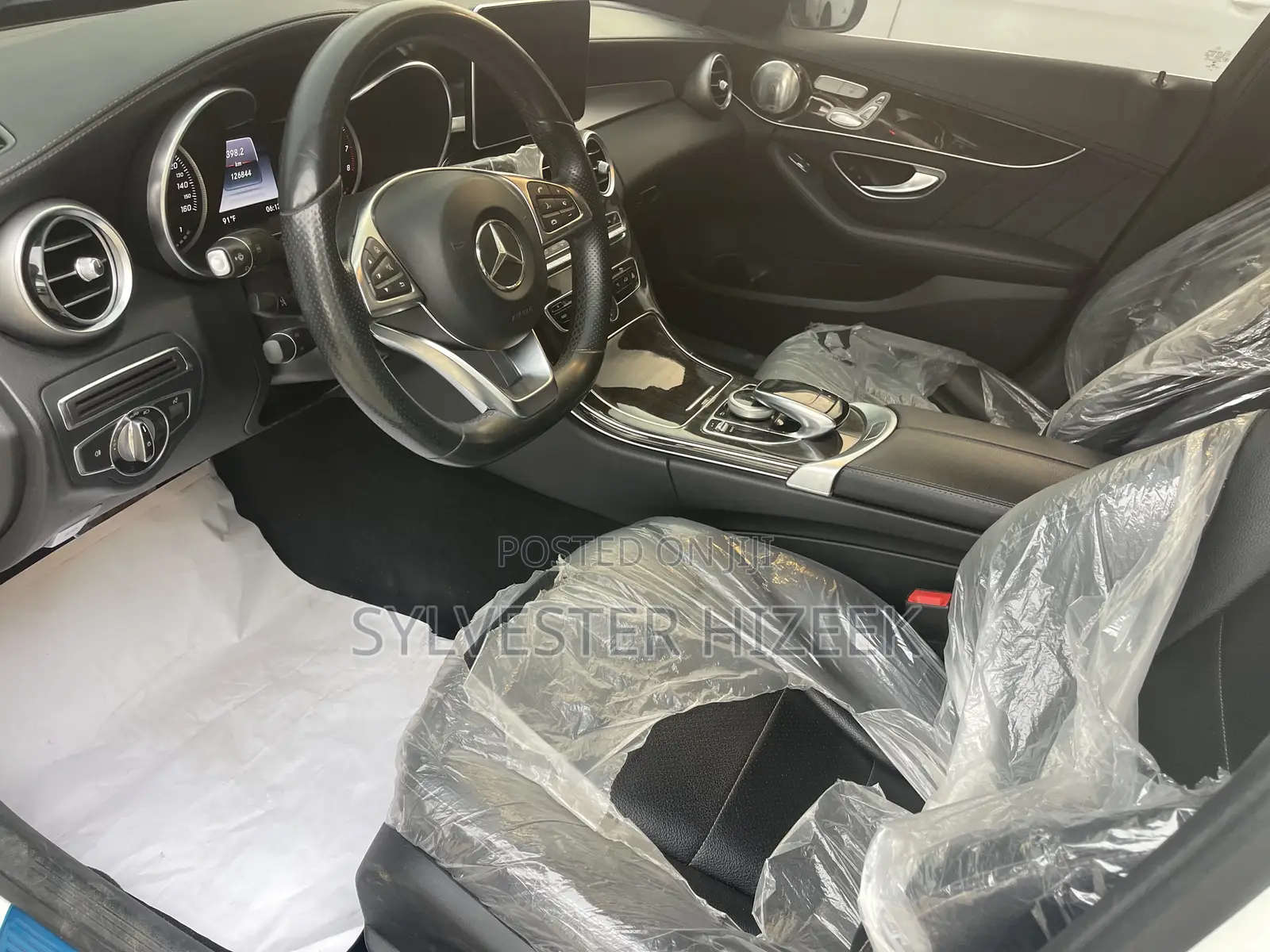Mercedes-Benz C400 2016 White