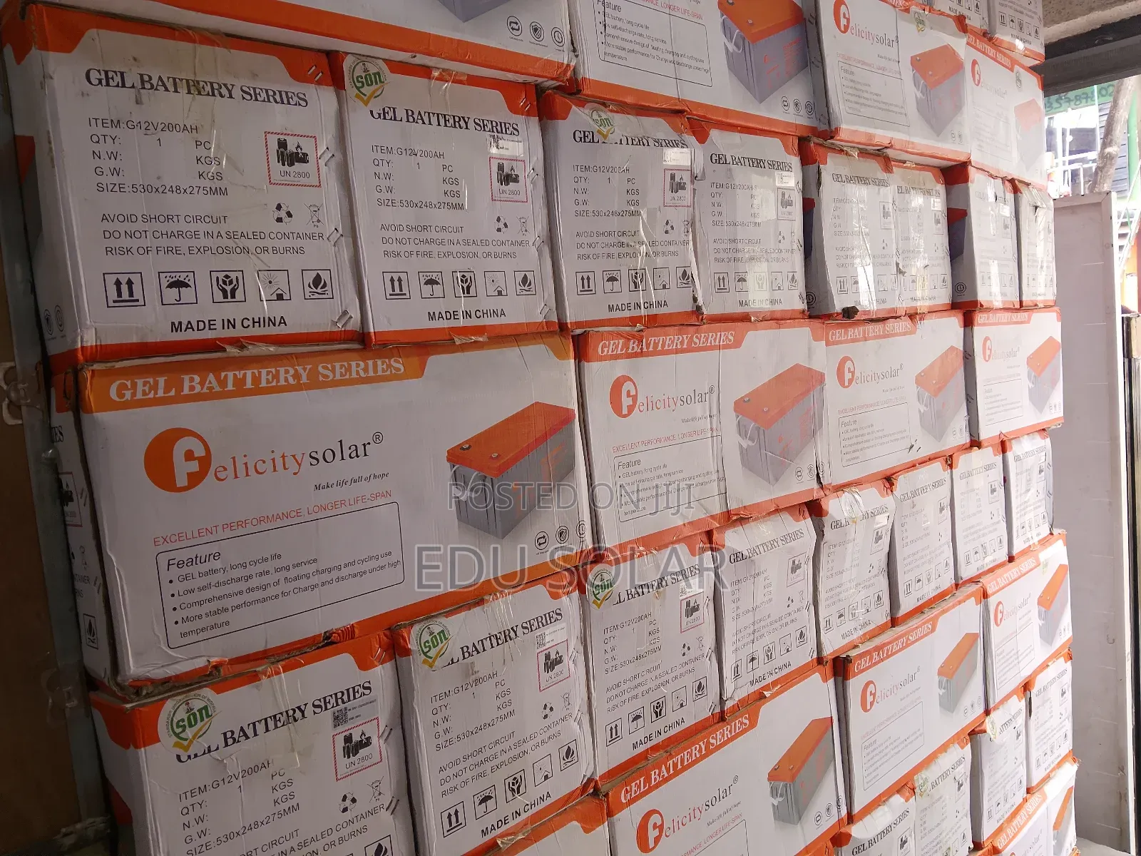 Felicity Solar Battery 200a 12v