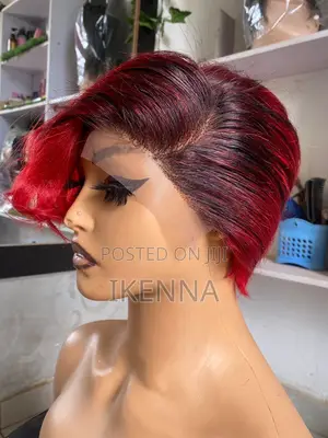 Beautiful Wine Colour Skull Cap Wig