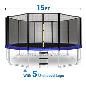 12ft Heavy-duty Trampoline For Kids & Adults – Backyard Use