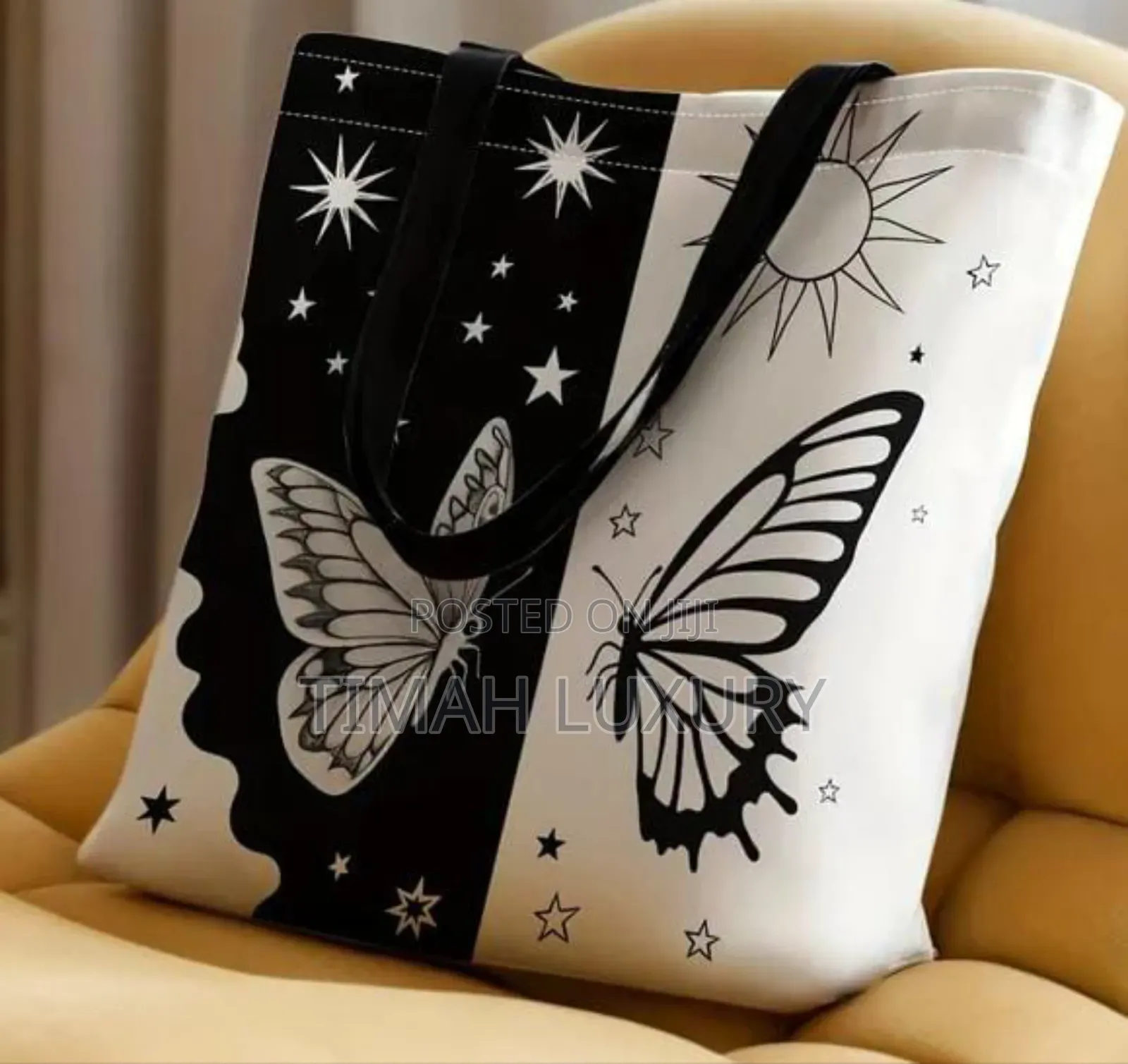 1pc Large Reusable Tote Bag