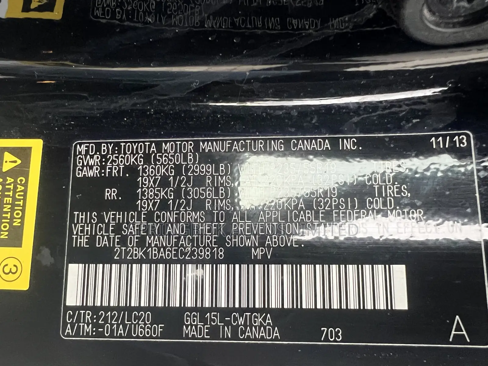 Lexus RX 350 2014 Black
