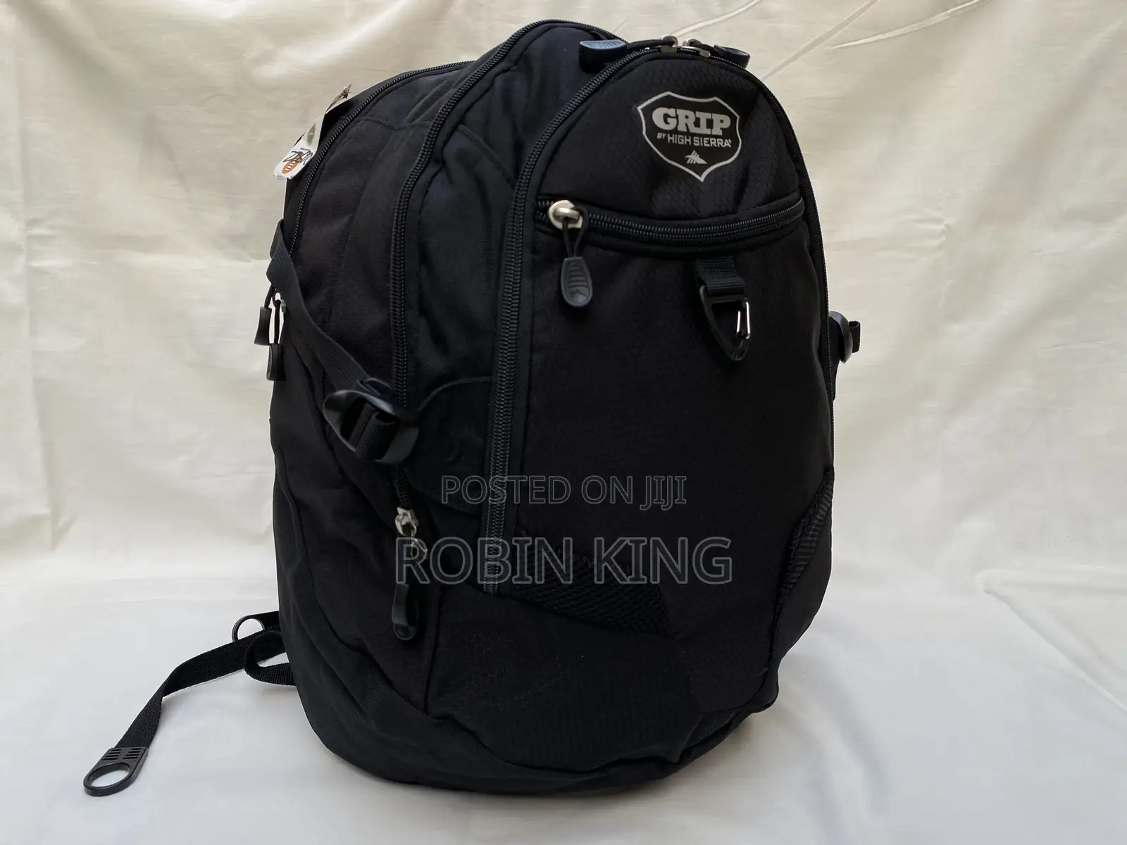 High Sierra Grip Black Backpack Bag Size Extra Large