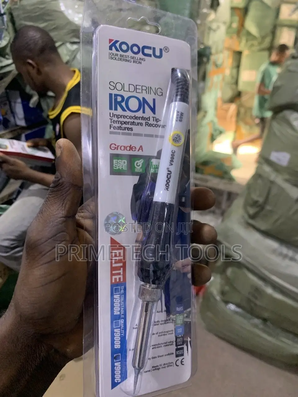 Electric Soldering Iron With Control