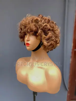 Premium Omotola Human Hair Wig | Soft Curly | 100% Original