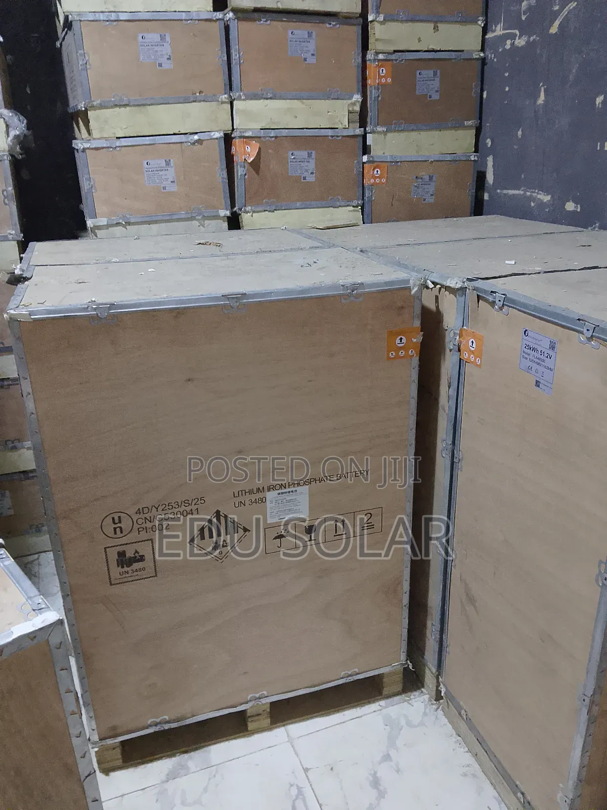 Solar Lithium Battery 17,5khw 48v