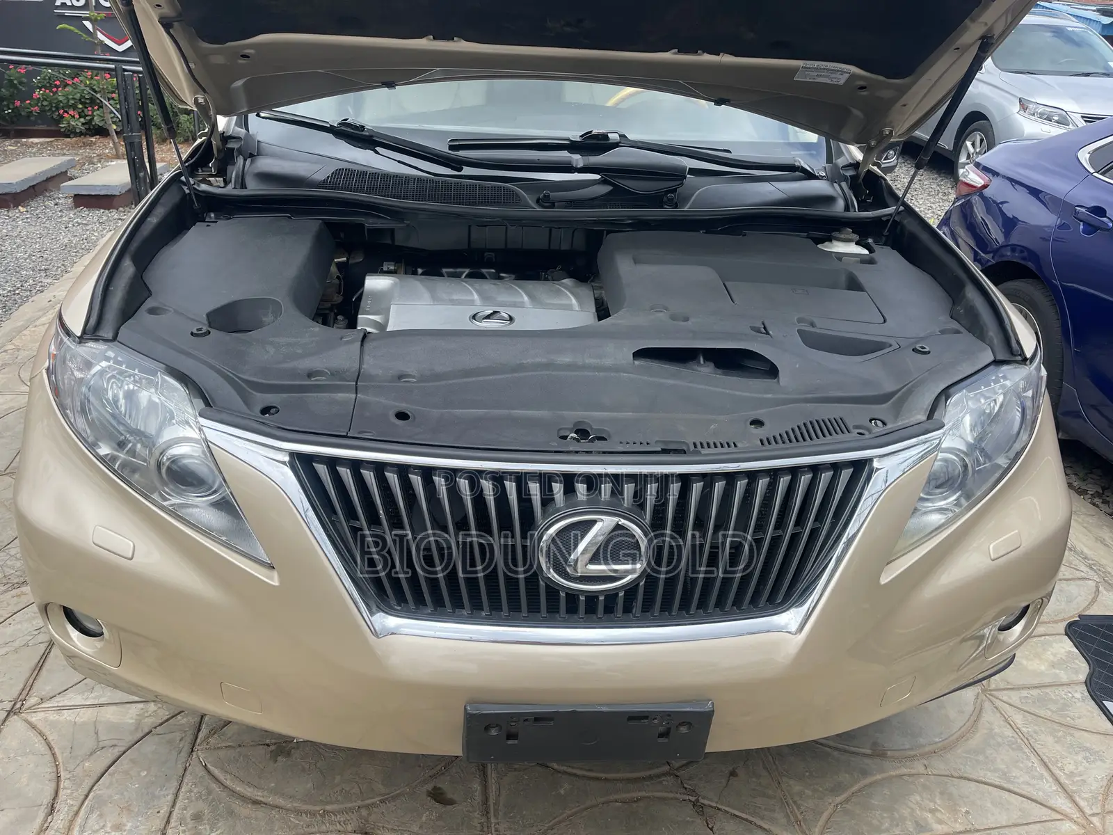 Lexus RX 350 2011 Gold