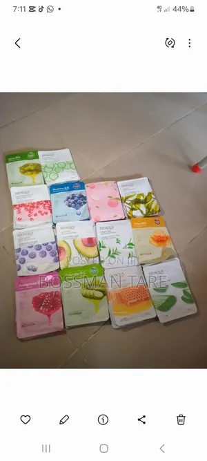 Face Mask Sheets
