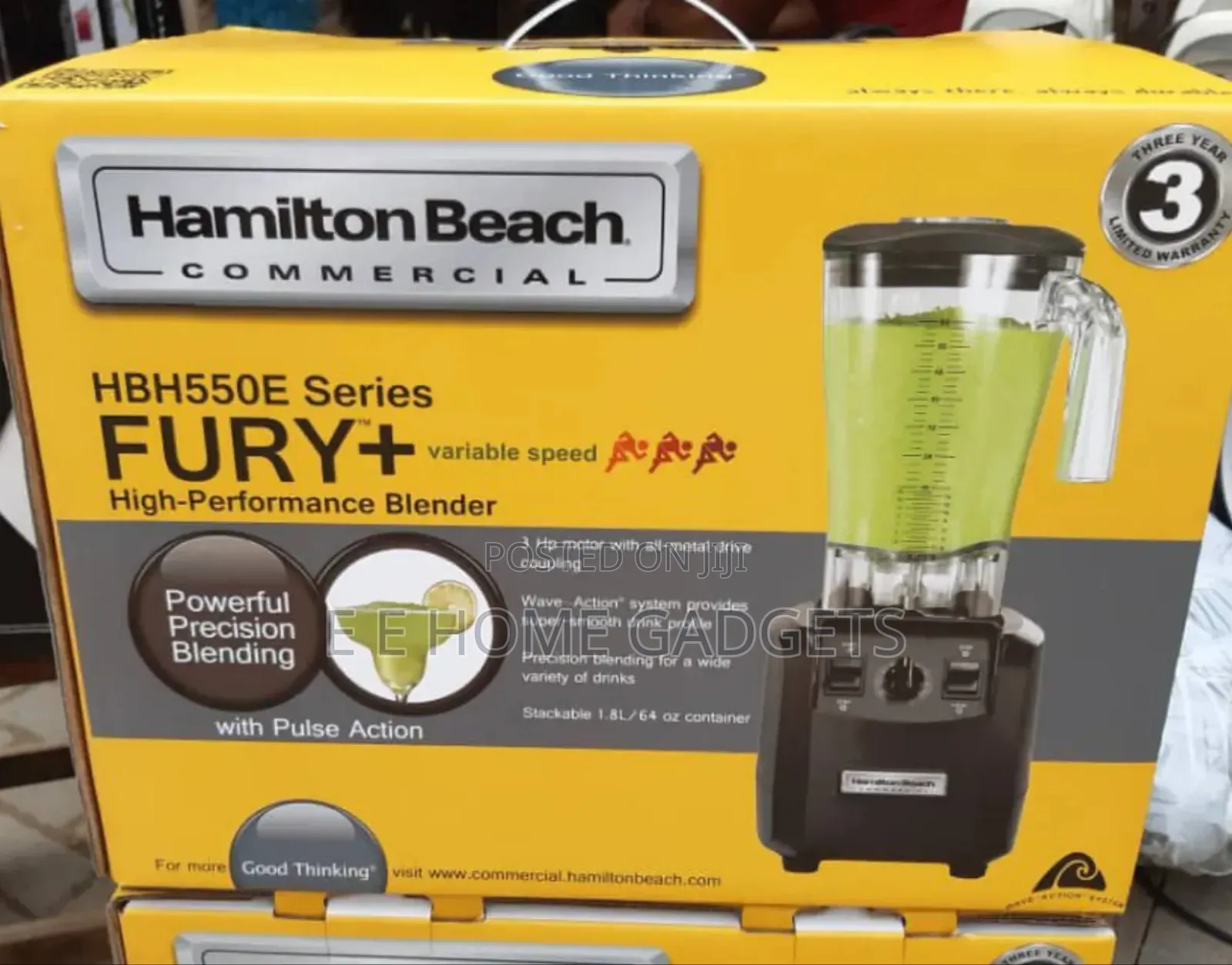 Hamilton Beach 3hp High Performance Blender