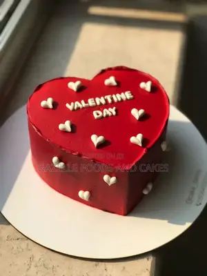8inches Valentine Themed Cake Available From Now Till 10th of February