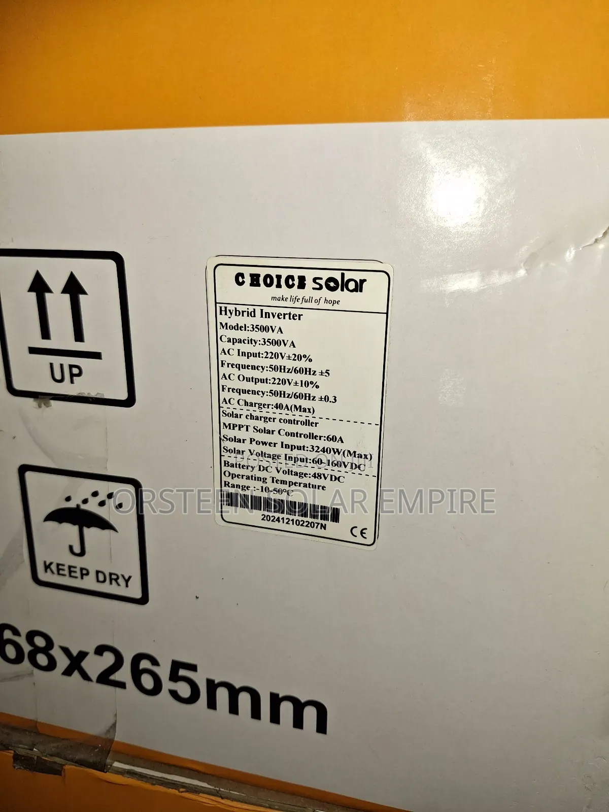 Choice 3.5kva Hybrid Inverter