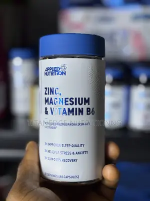 Applied Nutrition Zinc Magnesium and Vitamin B6 Plus Ashwagandha