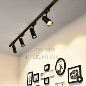 Track Light Black Body Three Colours 4 in 1