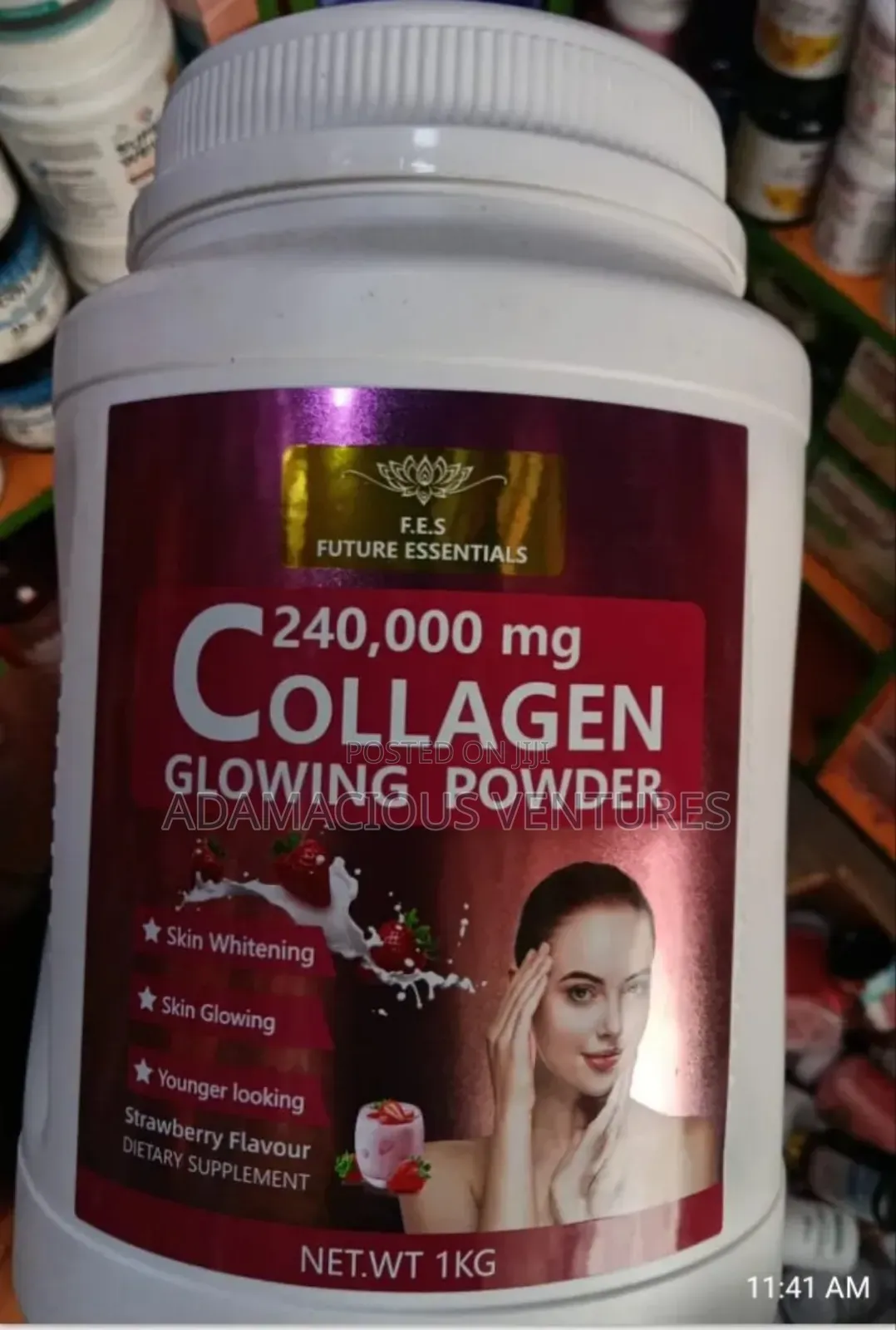 Nature's Essential Collagen Glowing Powder
