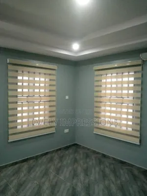 Off-White Day and Night Window Blinds