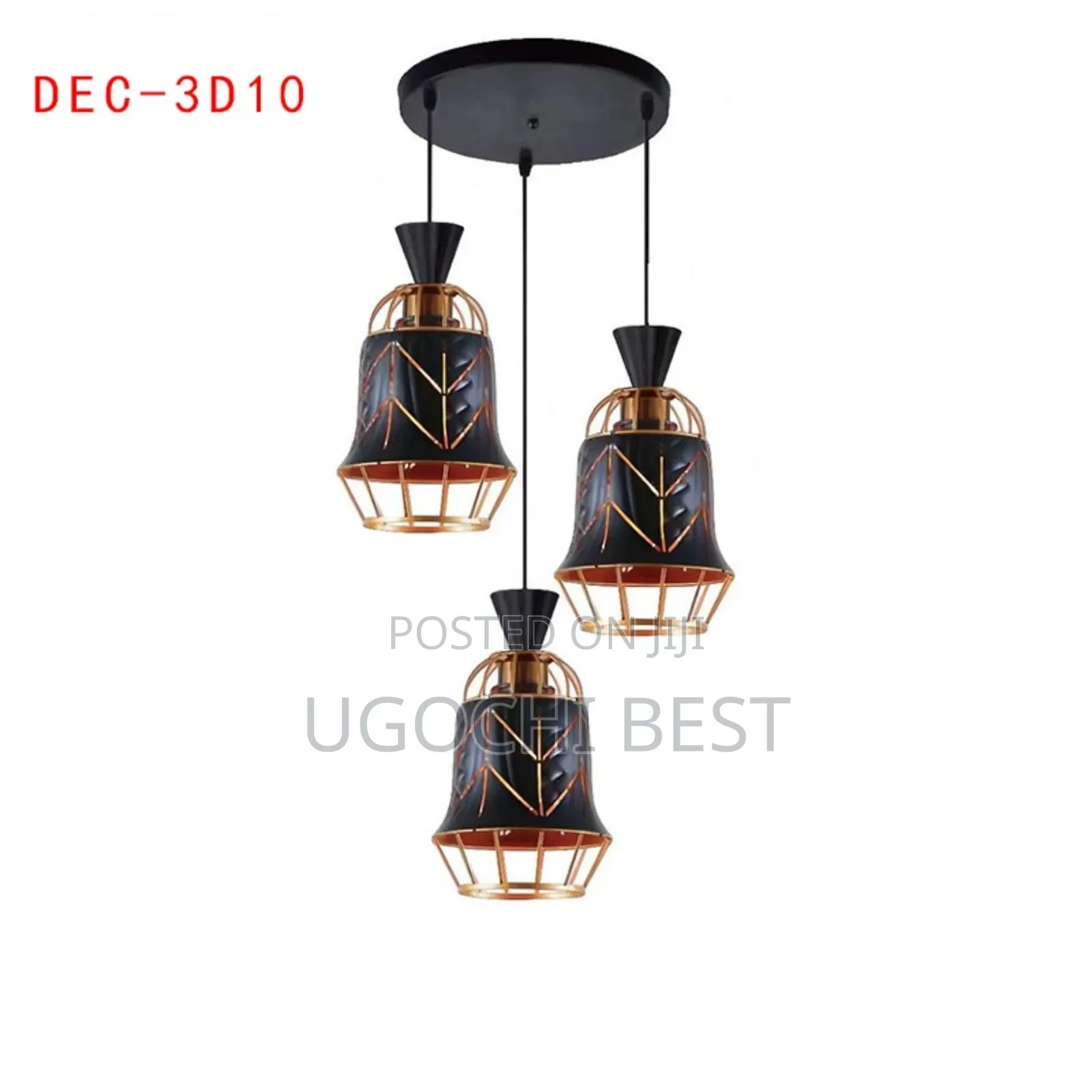 Modern Nordic Black Dropping Pendant Lights