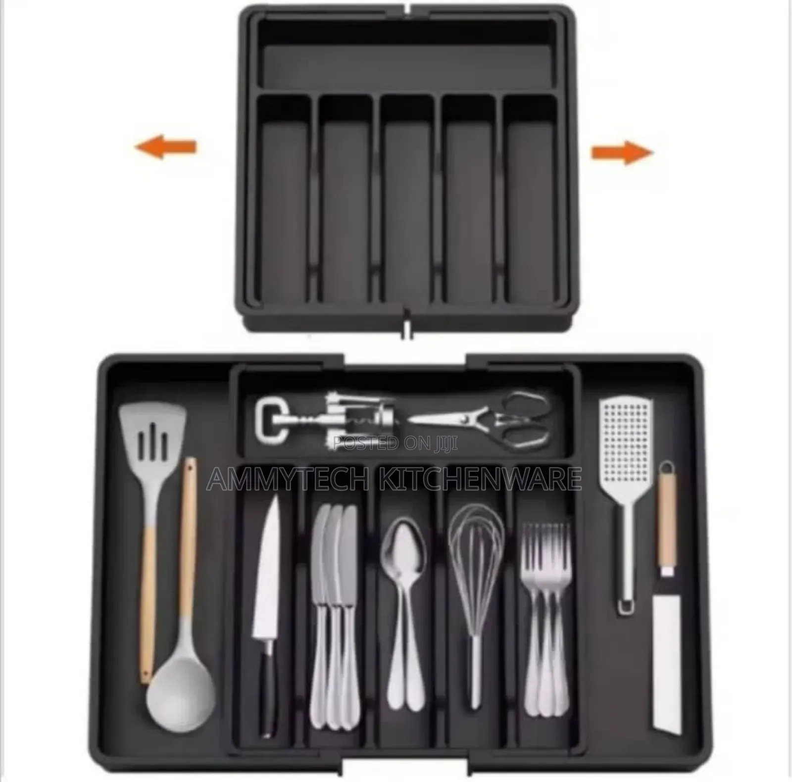 Expandable Cutler Tray Organizer Drawer