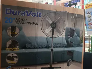 Duravolt Solar Standing Fan
