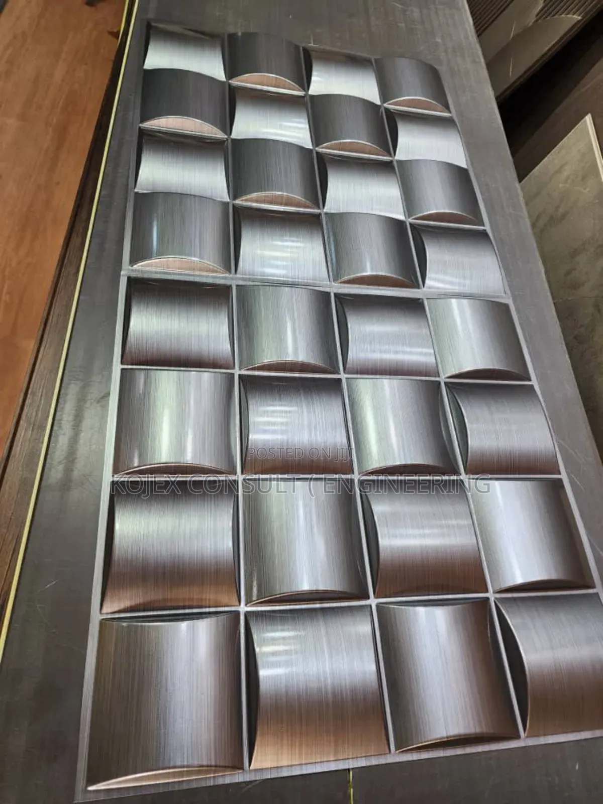 3d PVC Mirror Panel
Size