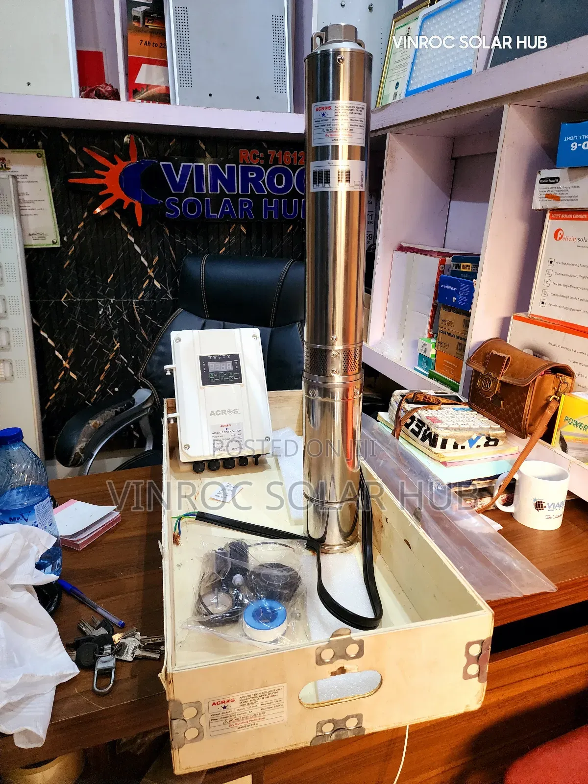 Ac-Dc Submersible Pump