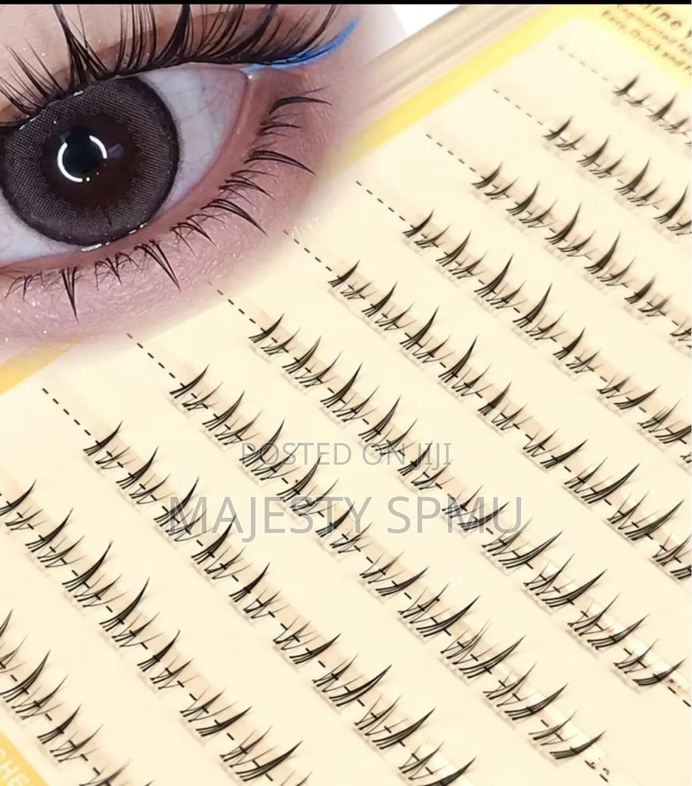 Clusters of Lower Eyelashes| Bottom Lashes in Lekki - Make-Up, Majesty ...