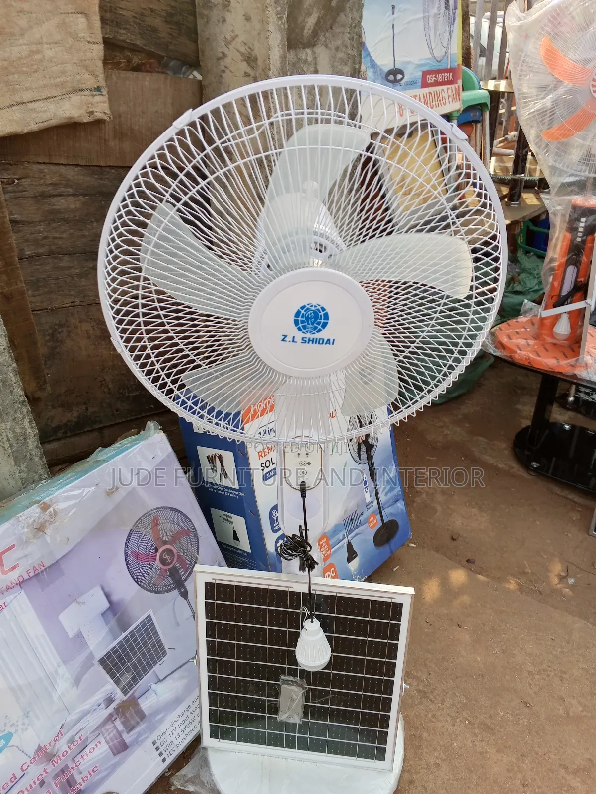 Solar Fan With Remote