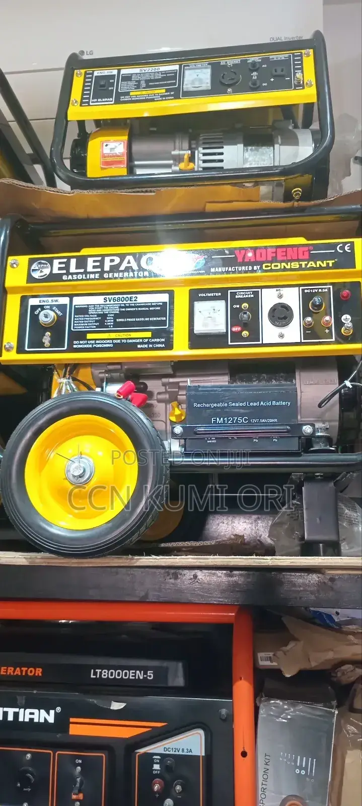 Elepaq Sv6800e2 Constant Generator