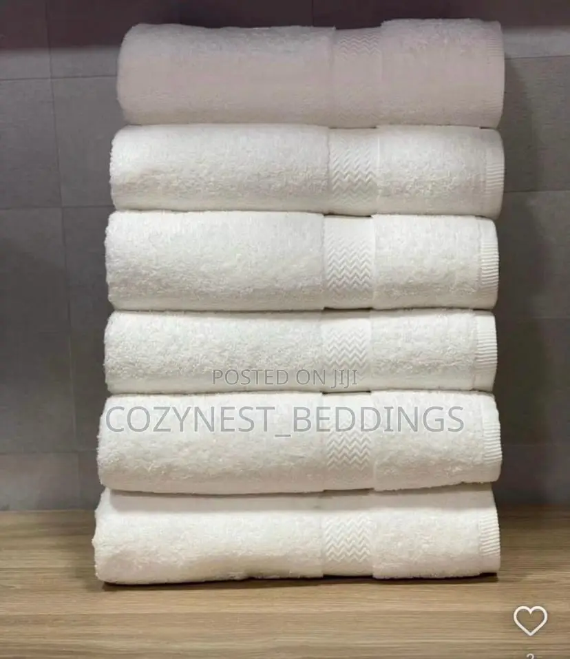 Large Bath Towel (White)