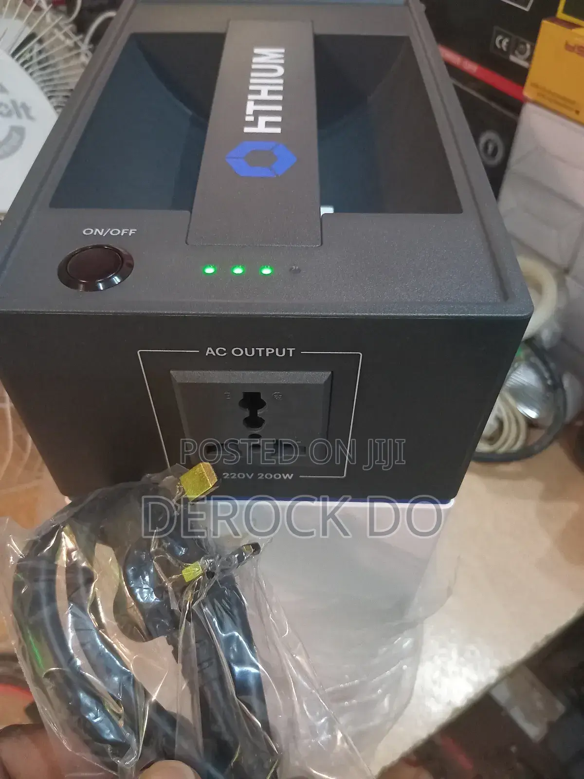 1kva Lithium Powered Solar Generator