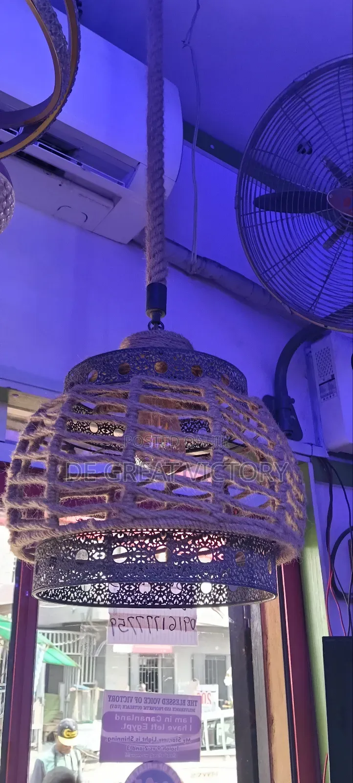 Quality Bush Bar Basket Pendant Lights