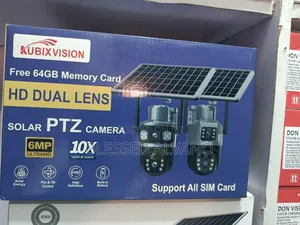 Solar PTZ CCTV Dual Camera