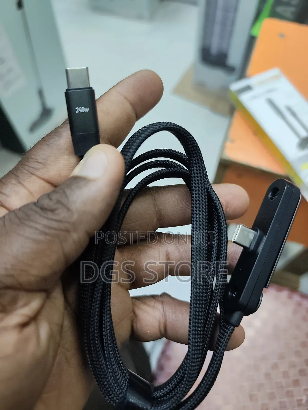 Data Cable Type C to Type C 240w Fast Charging Cable