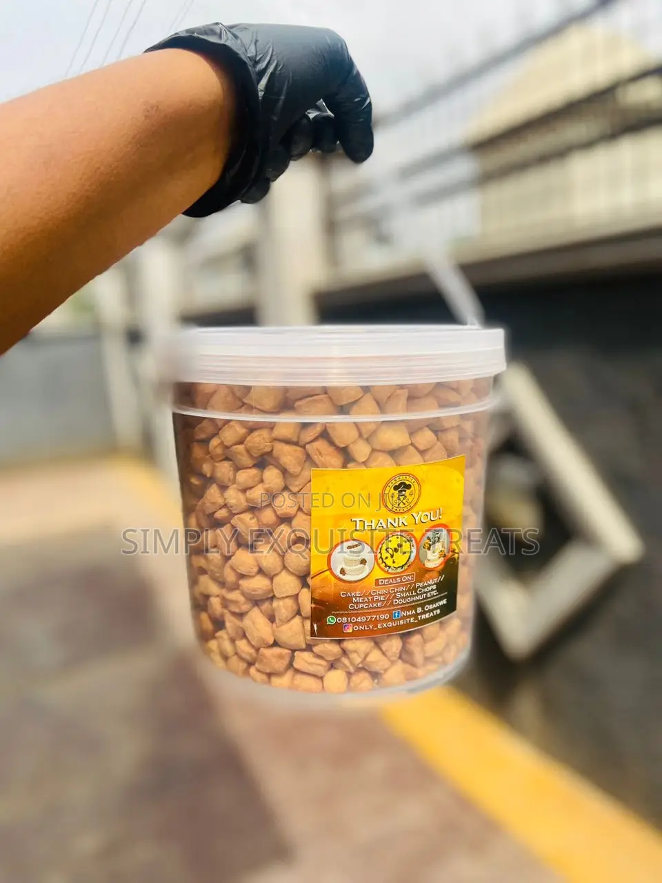 5 LTRS Chin Chin (All Sizes Available)