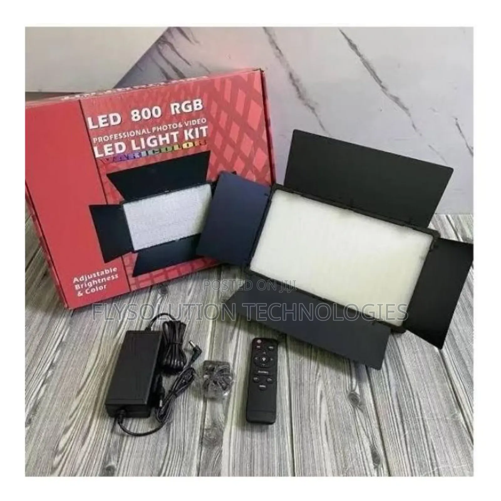 Pro Led 800 RGB Studio Led Light Kit With Stand