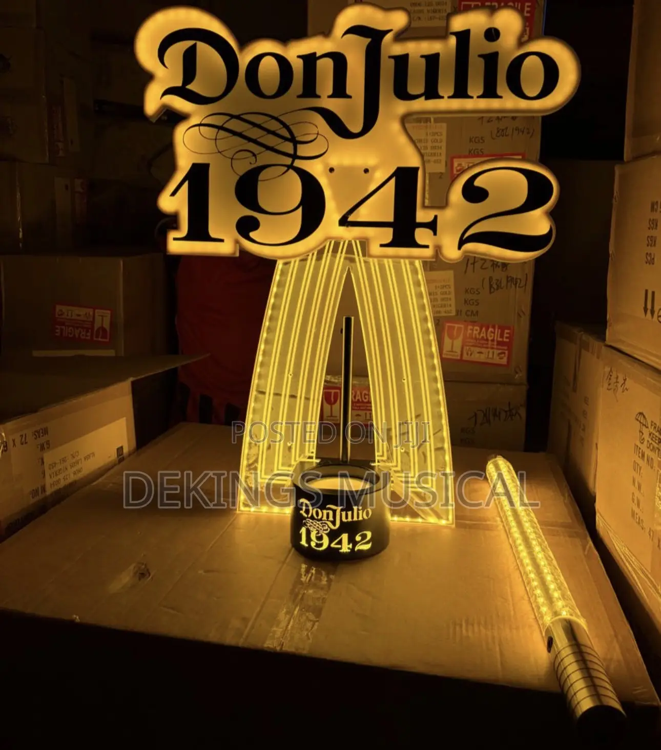Don Julio 1942 Led Bottle Presenter or Glorifier Display