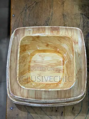 Unbreakable 6pcs Soup Bowl With 6pcs Flat
