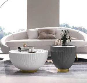 Newly Marble Top Center Table 1+1 Set