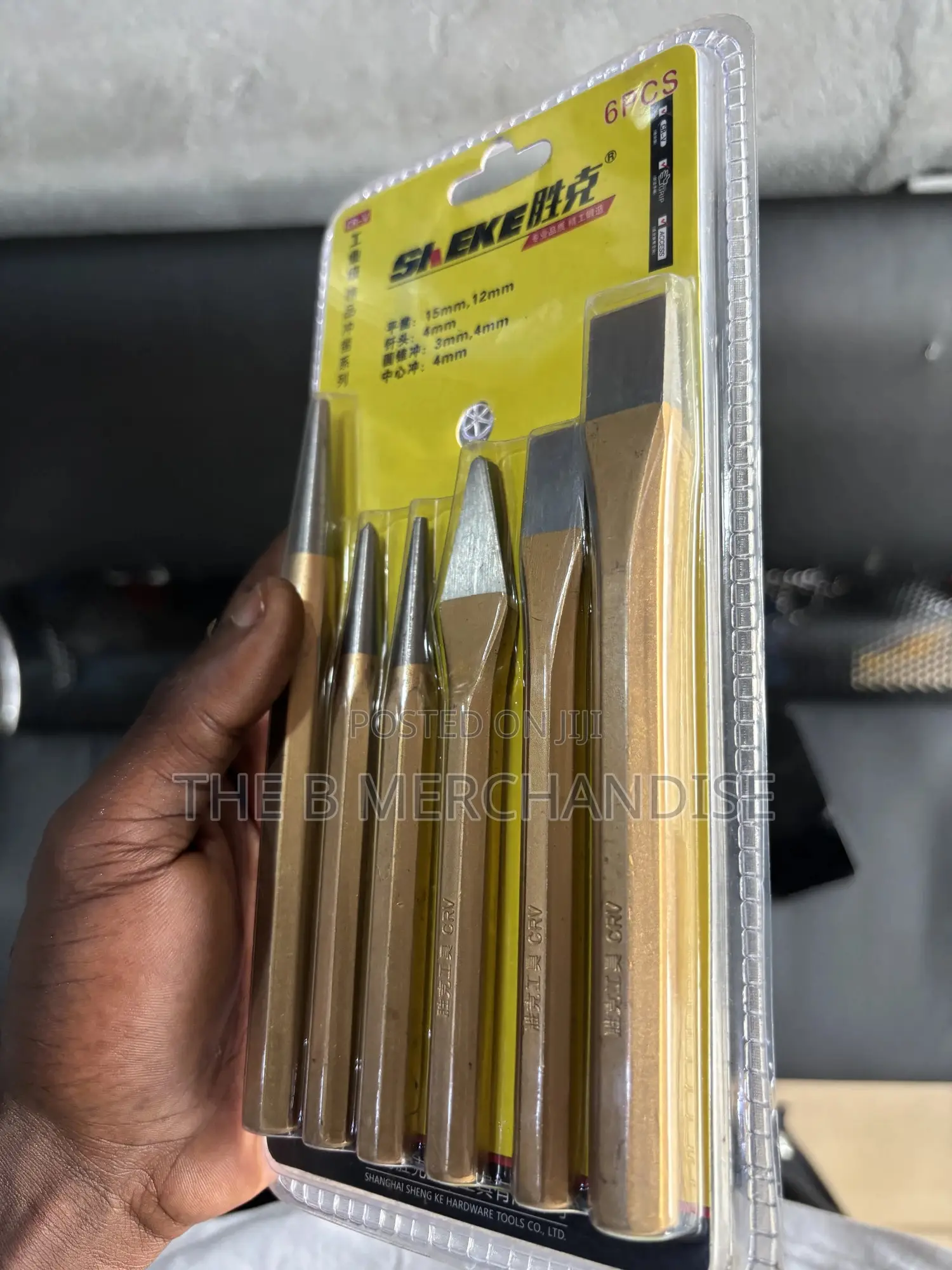6pcs Punch and Chisel Set