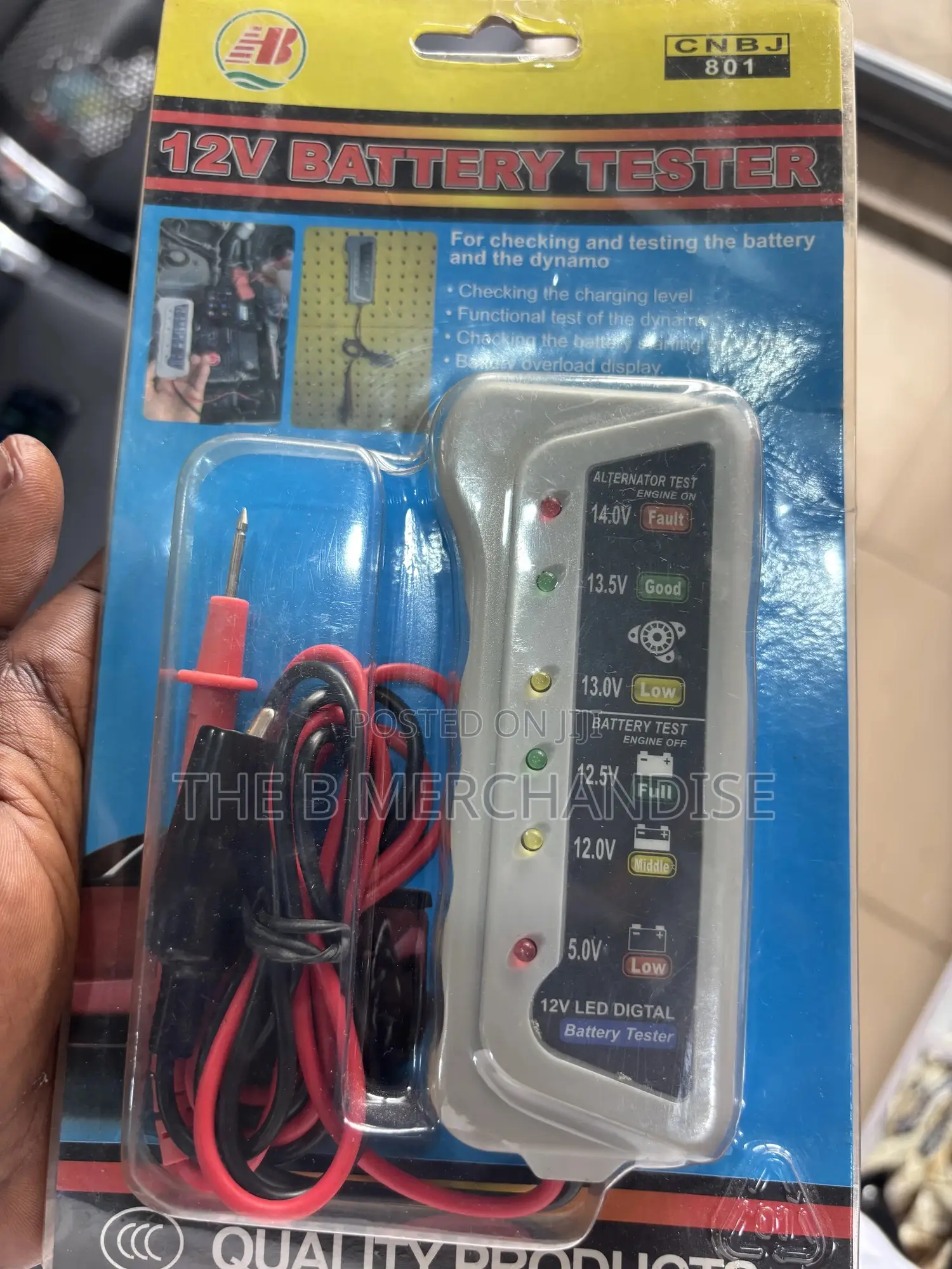 Led Alternator Battery Tester