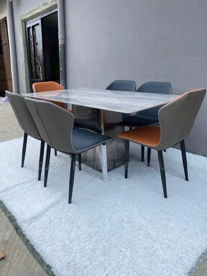 Modern Italian Dining Table And Chair Set