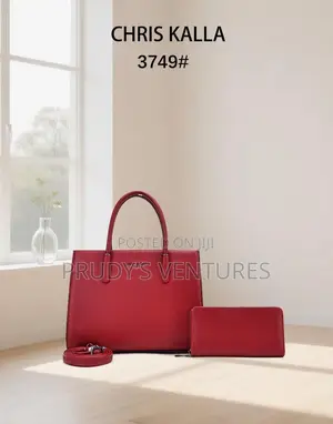 Chris Kalla 2 in 1 Quality Leather Bag, Top Notch