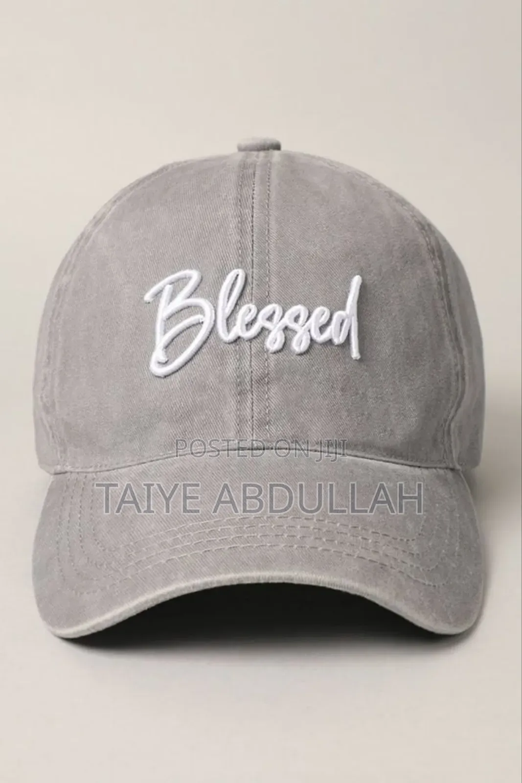 Monograming / Embroidery on Cap
