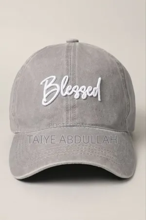 Monograming / Embroidery on Cap
