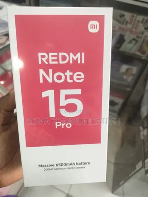 New Xiaomi Redmi Note 15 Pro 512 GB Black