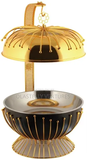 8l Luxury Gold Hanging Chaffing Dish.Ho