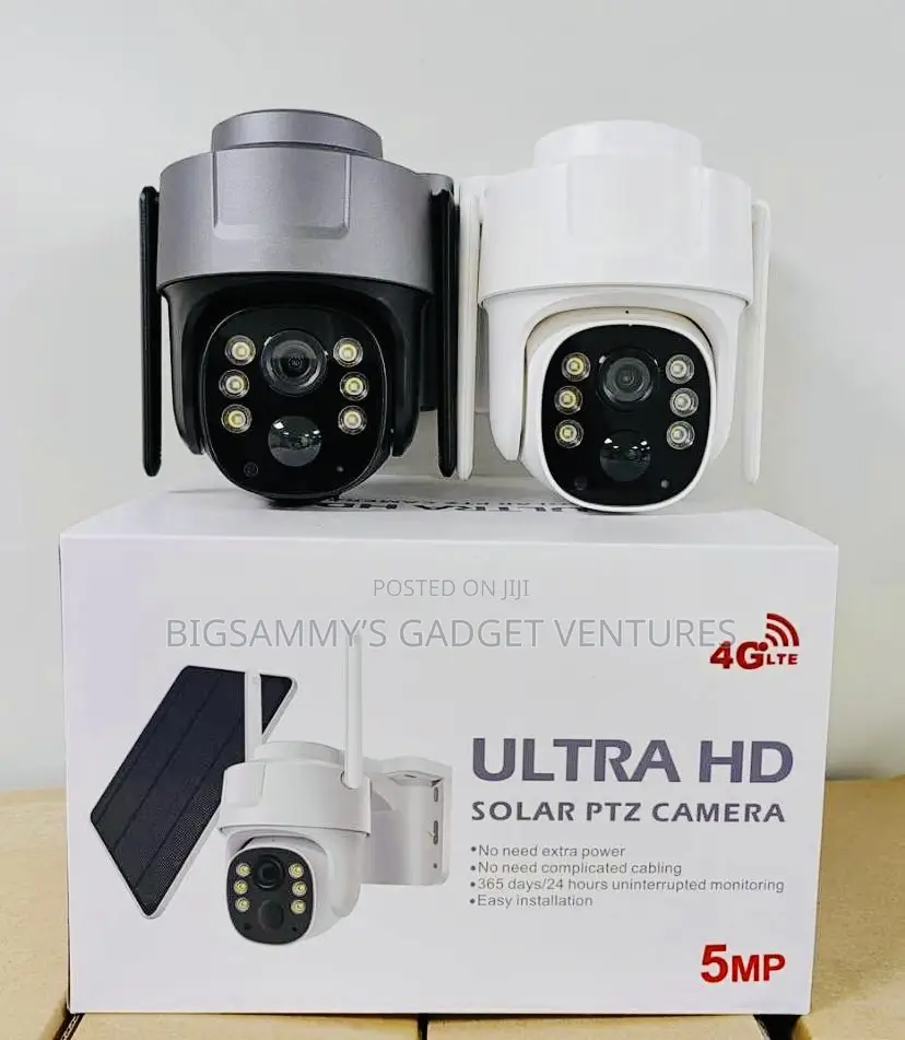 Ubox 4mp PTZ Solar 4g Camera