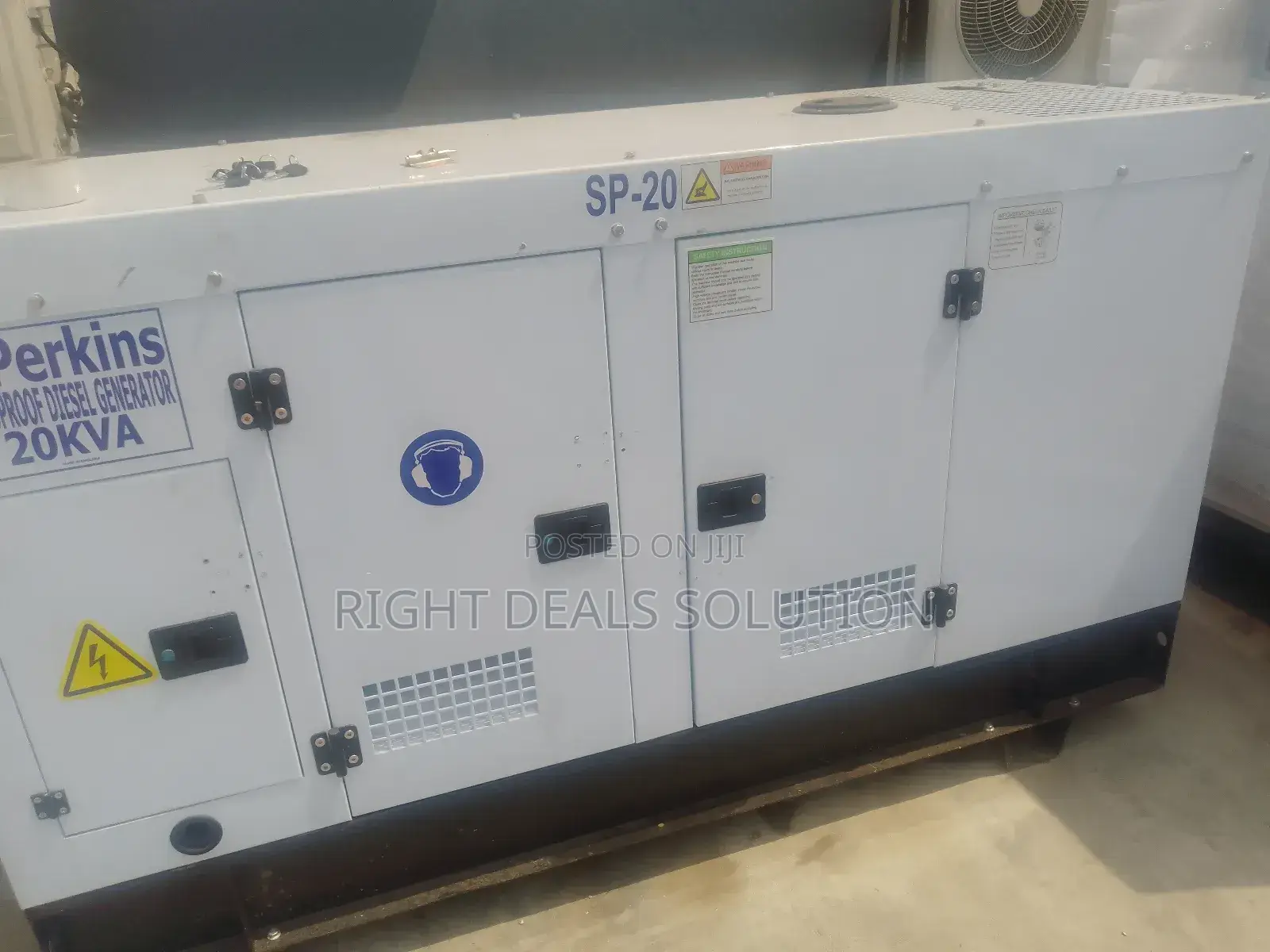 Silent Giant: Perkins 20kva Enclosed Generator