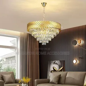 600mm Durable and Beautiful Gold Plated Chandelier