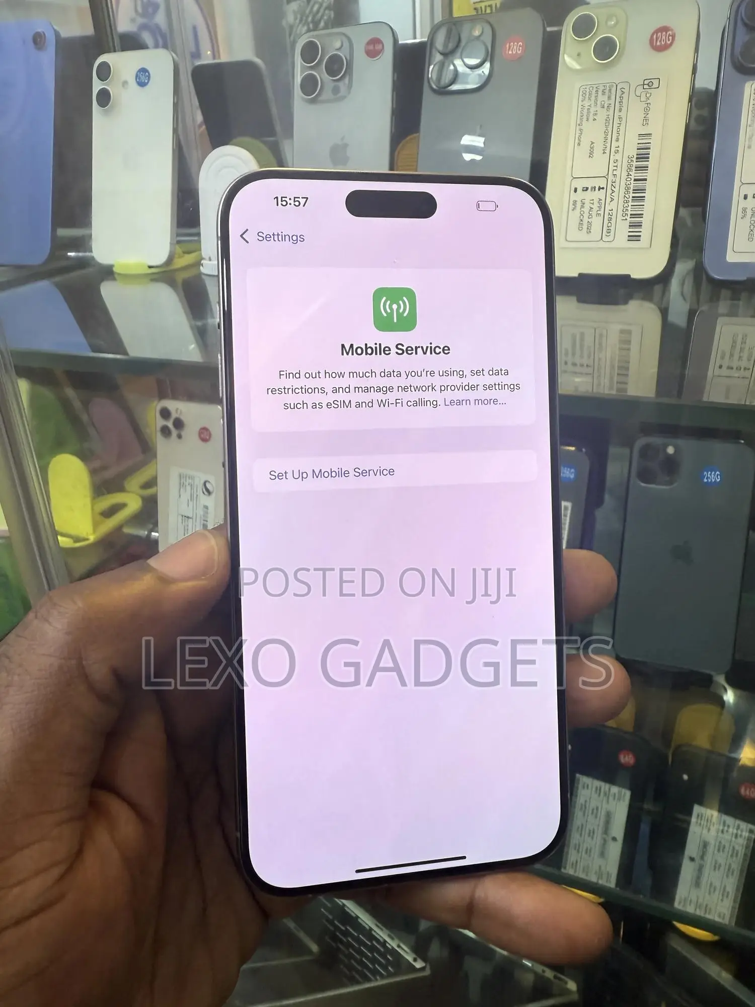 Apple iPhone 15 Pro Max 256 GB Silver